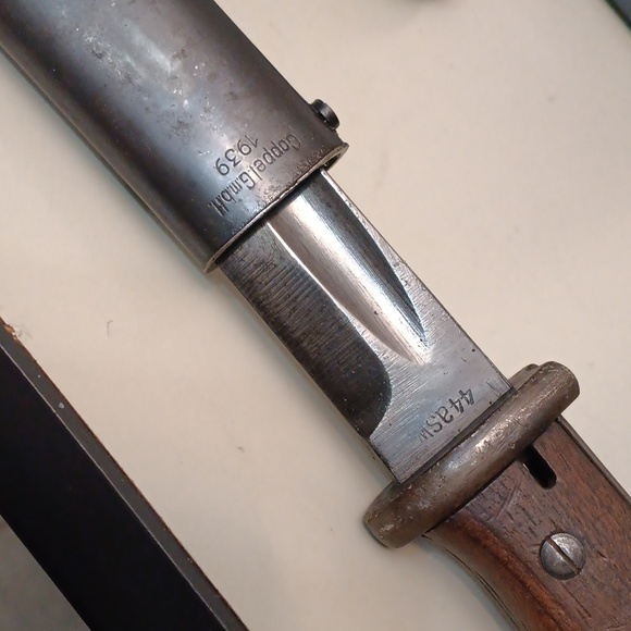 Vintage Knife with Brown Handle - Picture 2 of 6